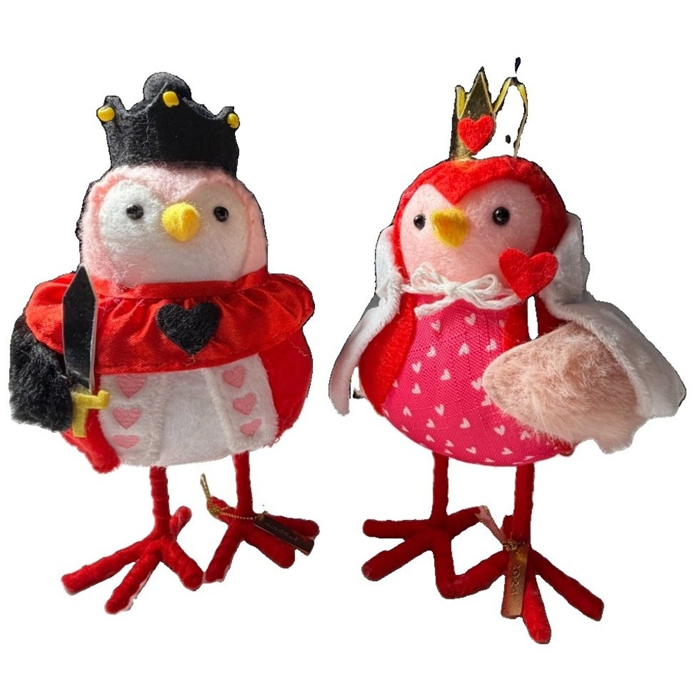 Target Spritz Featherly Friends Kingsley Queenie 2024 Valentine King Queen Birds